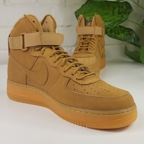 Nike Air Force 1 High 'Flax' 882096 200 Me… - Picture 3 of 12